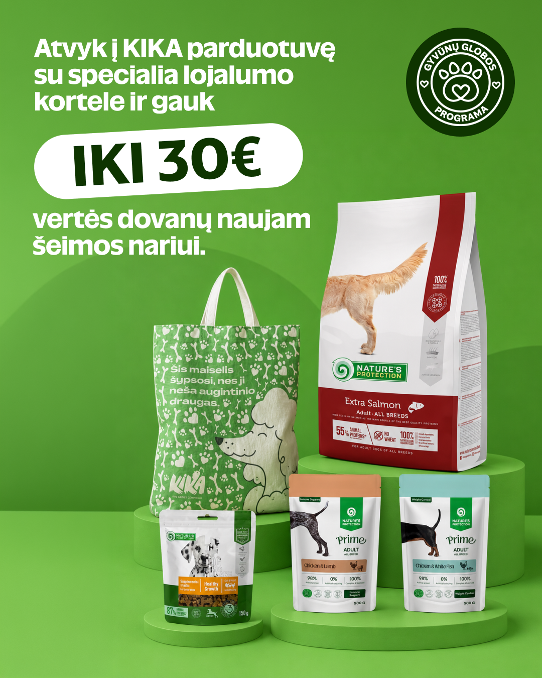 KIKA Pasitikimo rinkinys